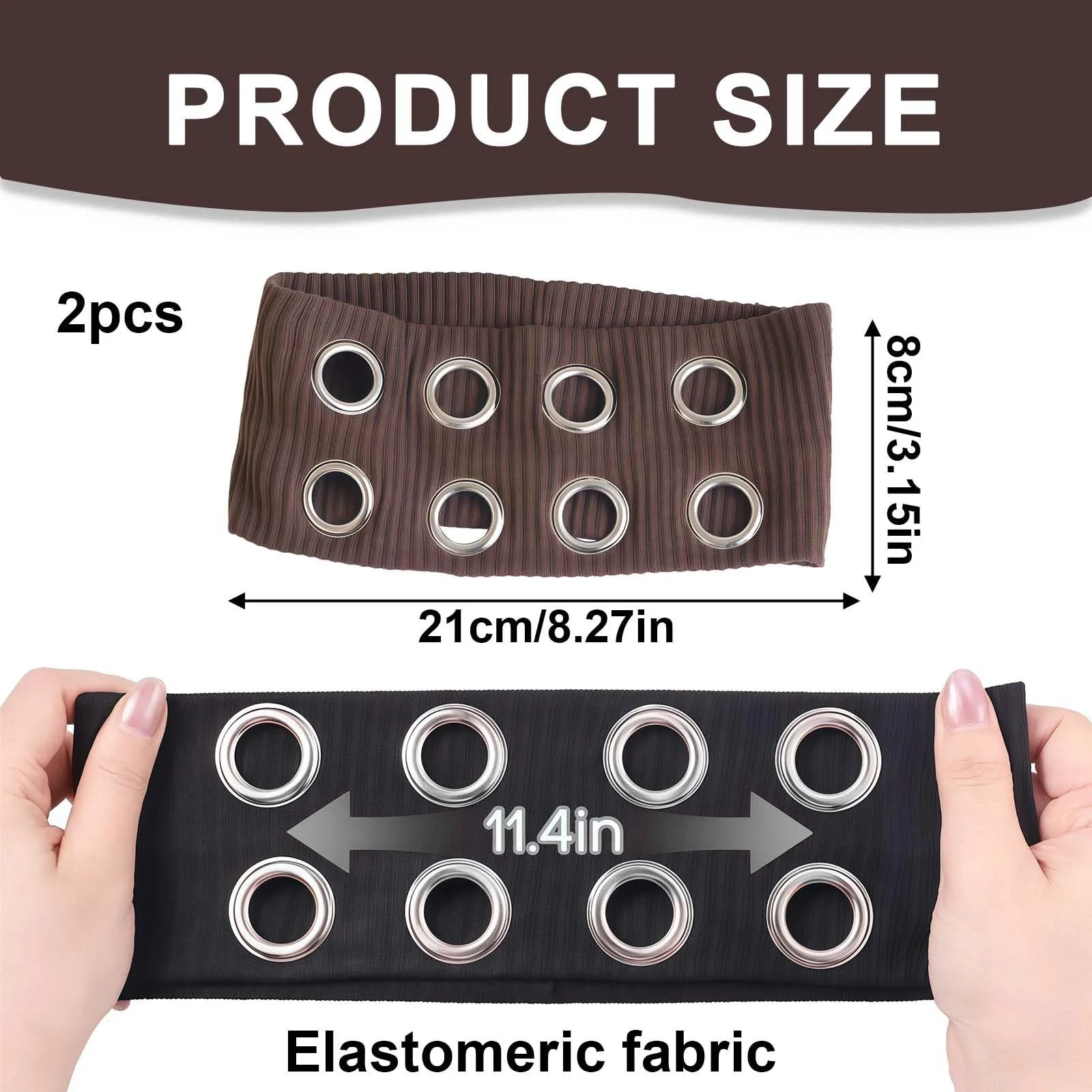 Эластичная повязка на голову Y2K, фото №2