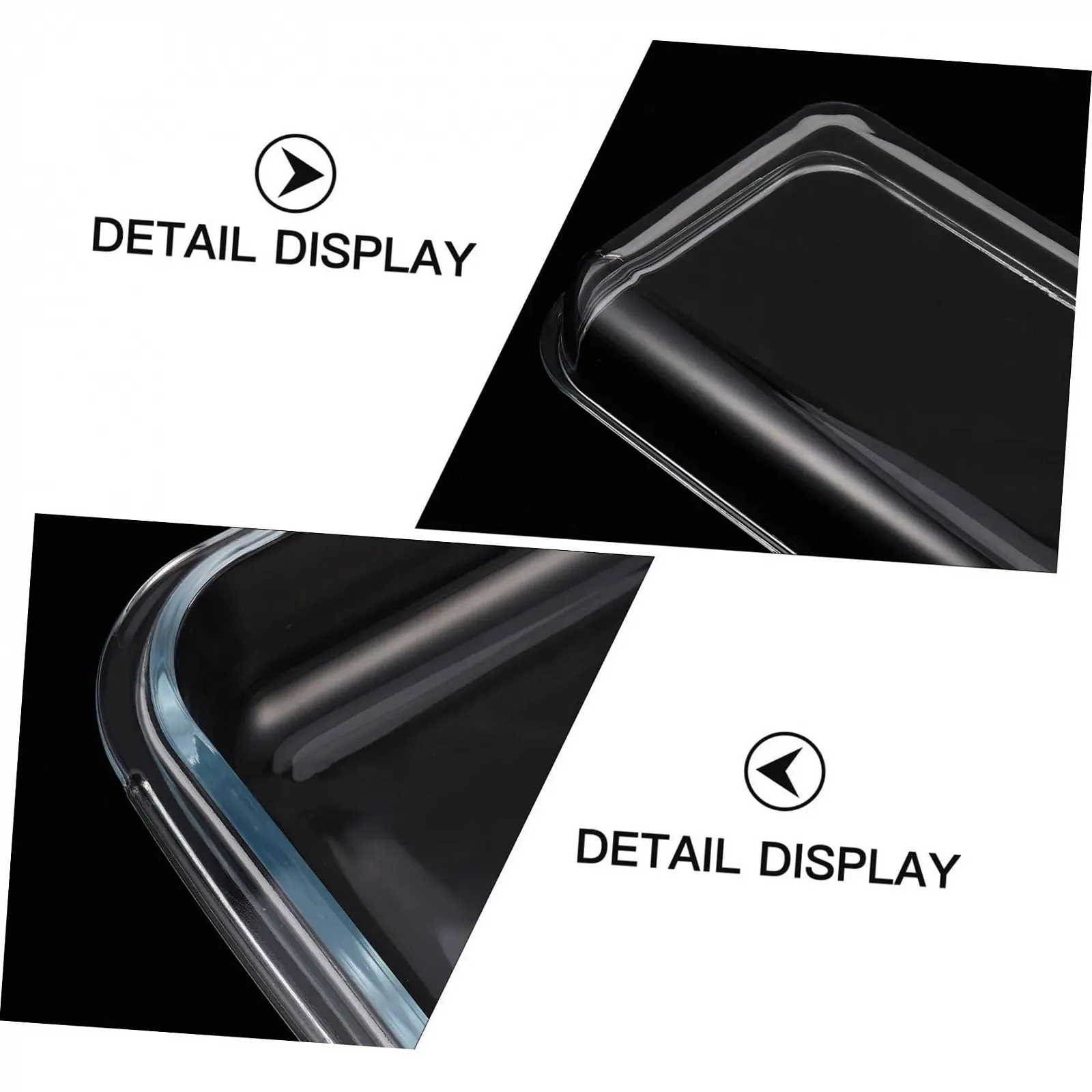 Форма для запекания Стеклянная Термостойкая Прозрачная, фото №9 Форма для запекания Стеклянная Термостойкая Прозрачная, фото №9