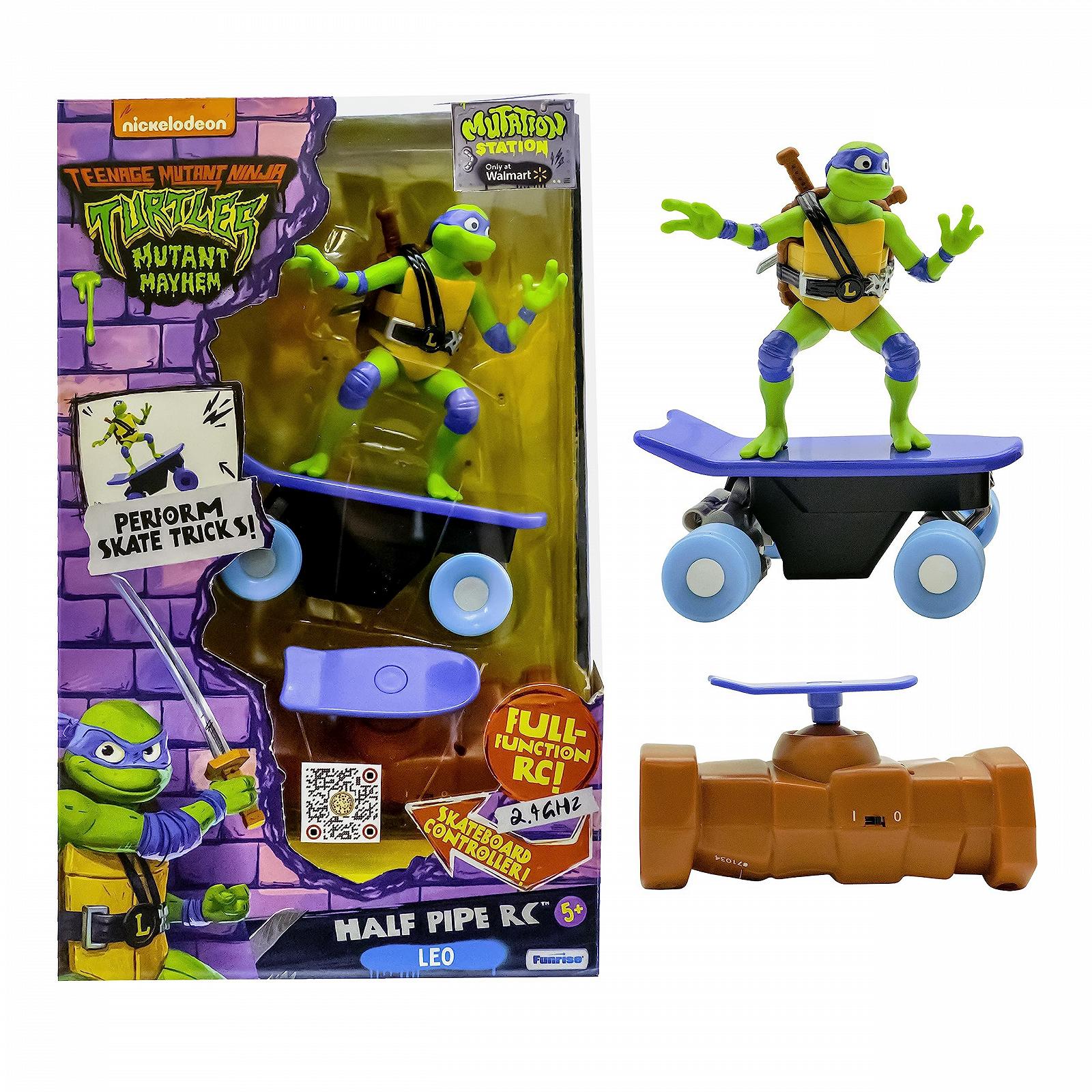 Фігурка TMNT Леонардо, транспортний засіб з дистанційним керуванням Half Pipe, Film Edition, фото №6