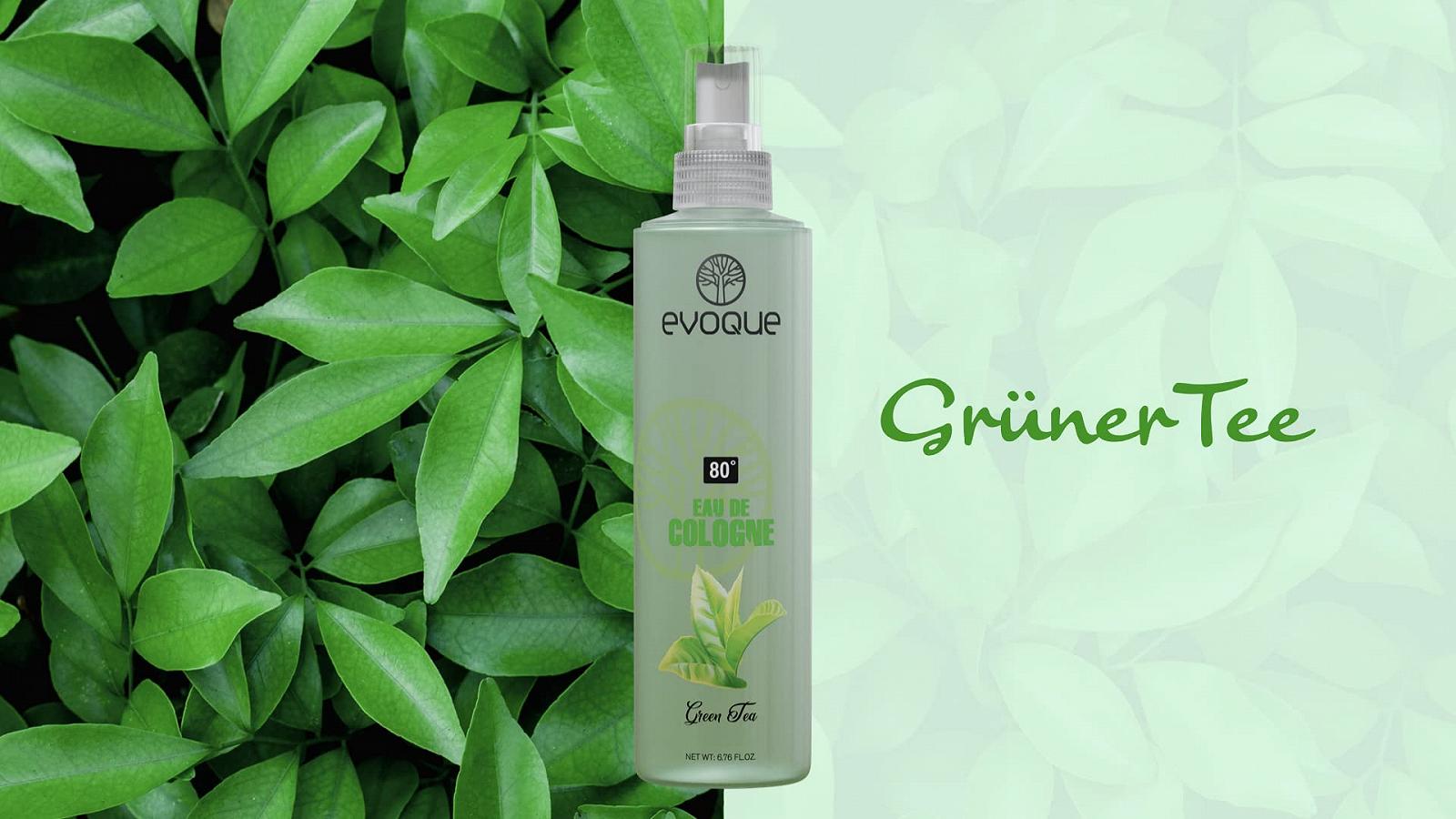 Eau de Cologne Evoque Premium Green Tea 400 мл, фото №3
