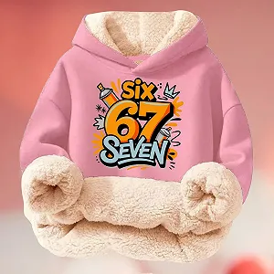 Свитшот 67 Prints для мальчиков, подростковый, флисовый, теплый synthetic.ua - Фото 1