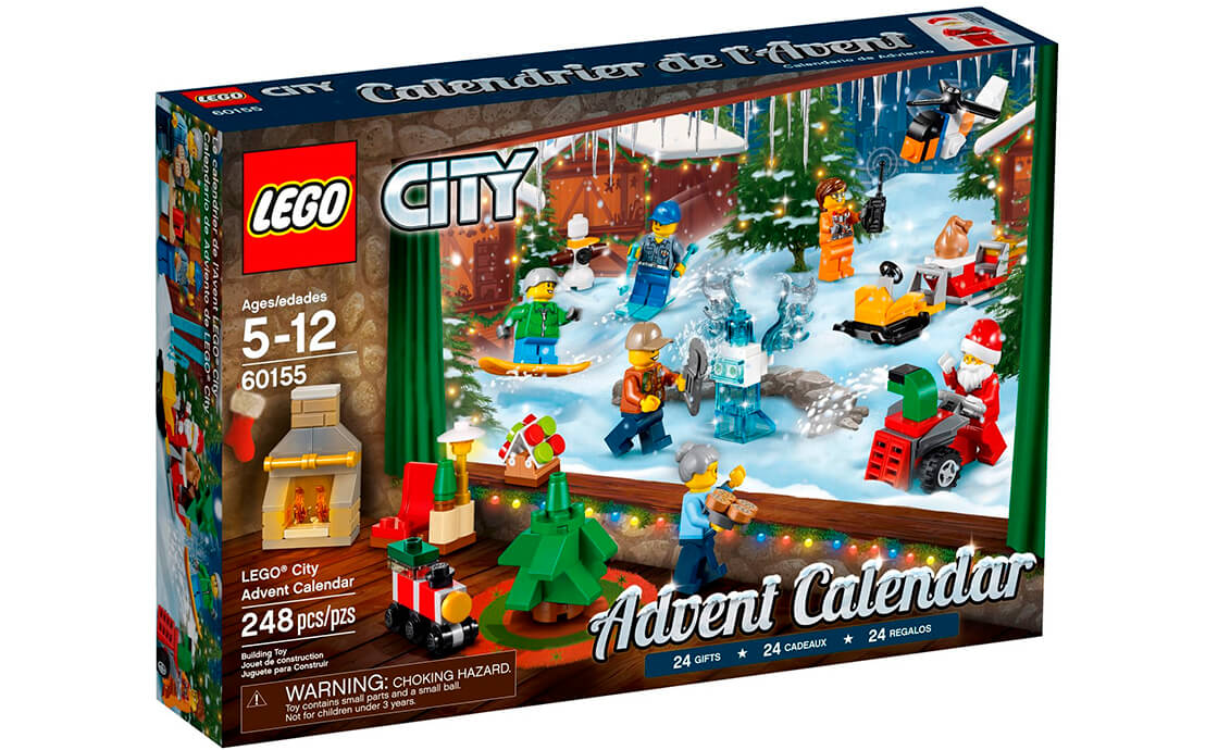 Конструктор Лего LEGO City 60155 Новогодний календарь 2018 год, фото №1