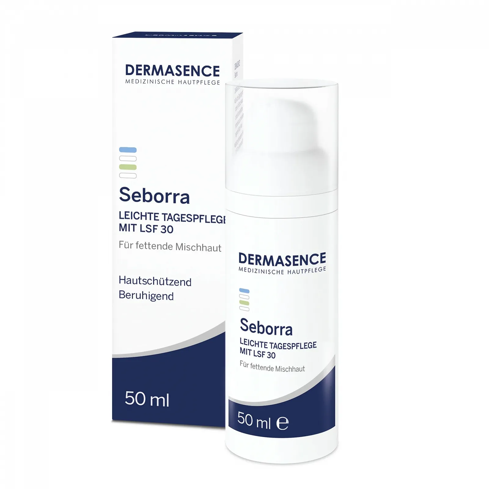 Денний крем для обличчя DERMASENCE Seborra Light SPF 30 50 мл, фото №1