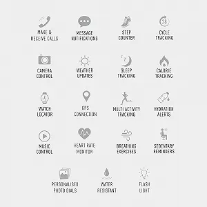 Розумний годинник Pink Reflex Active Series 22 RA22-2184 synthetic.ua - Фото 1