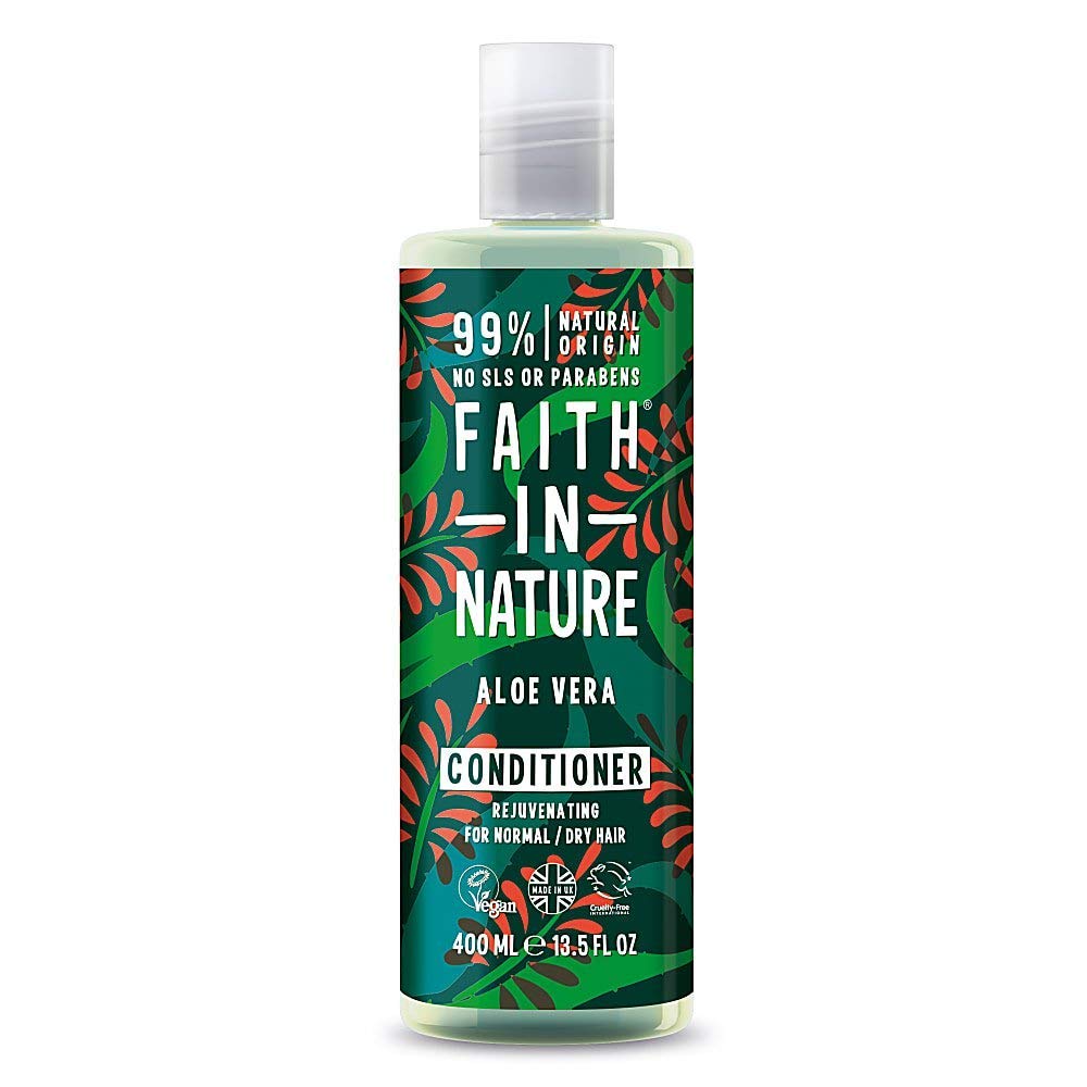 Кондиционер Faith In Nature Aloe Vera Для нормальных и сухих волос 400 мл, фото №1
