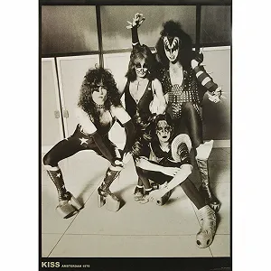 Постер Kiss Amsterdam 1976 59,5 см x 84 см - Фото 1
