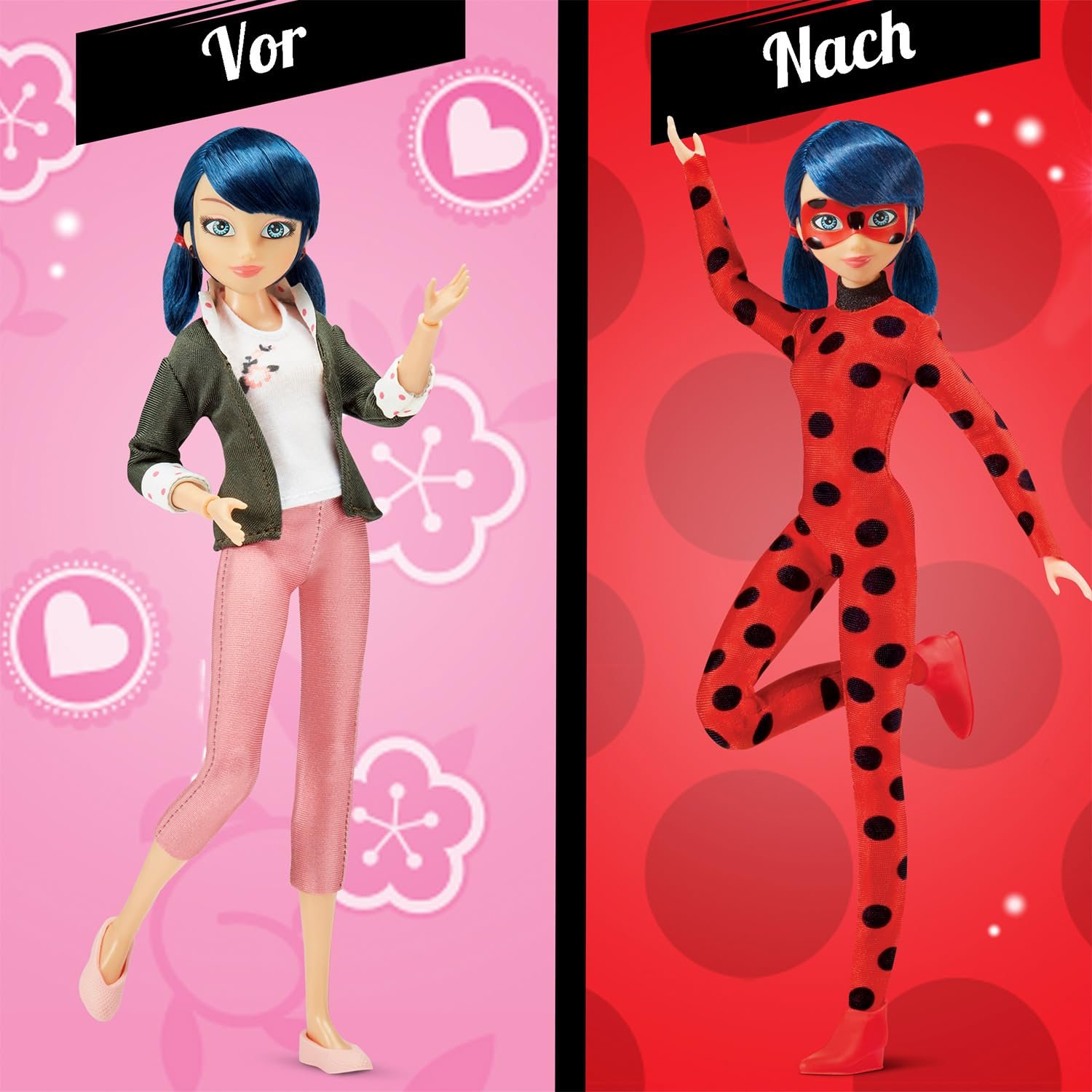 Кукла Bandai Miraculous Ladybug 26 см с двумя костюмами Ladybug P50355, фото №2 Кукла Bandai Miraculous Ladybug 26 см с двумя костюмами Ladybug P50355, фото №2