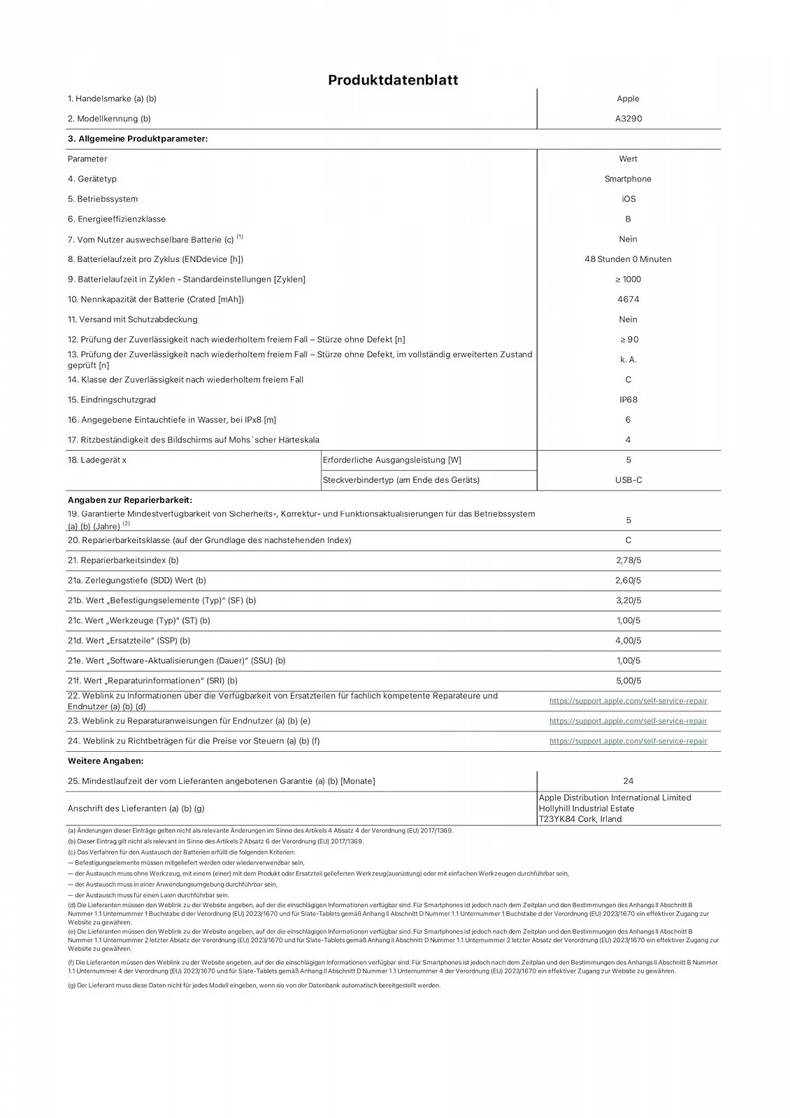 Смартфон Apple iPhone 16 Plus 128GB Черный, фото №7