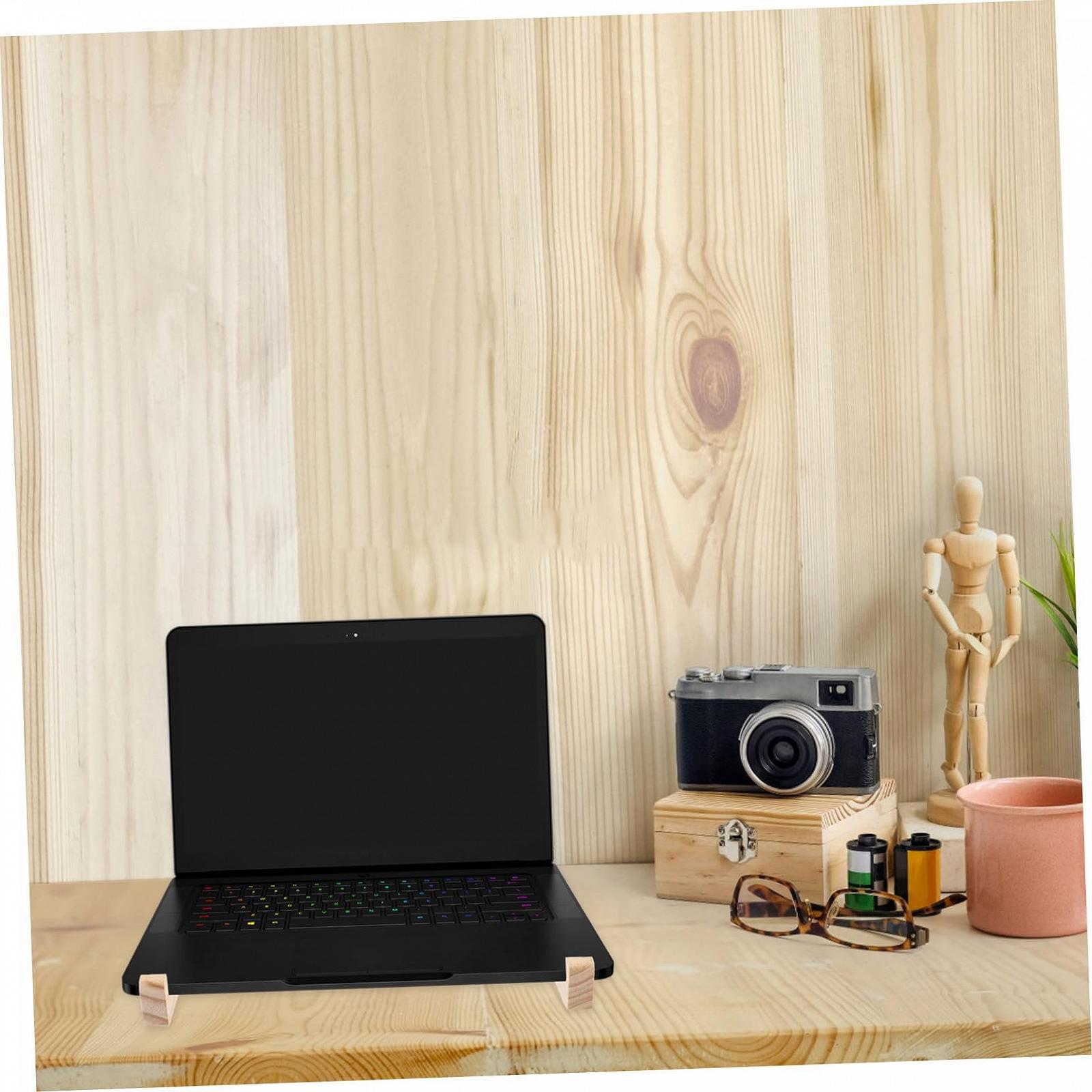 Підставка для ноутбука Kisangel Деревʼяна для настільного компʼютера, фото №2