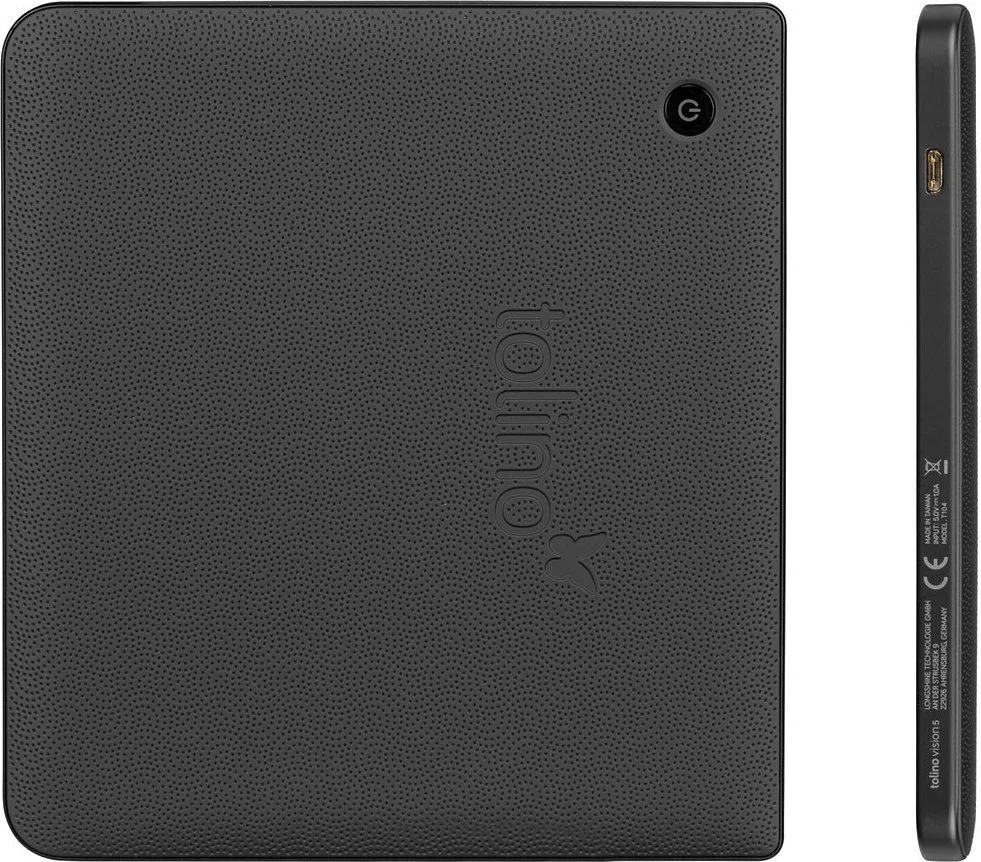 Електронна книга 7" Tolino Vision 5 / 8ГБ / Android / Wi-Fi / Сенсорний E-Ink екран (1680 × 1264) / Налаштовувана яскравість / Вологозахищеність IPX8 / Stardust Silver, фото №3 Електронна книга 7" Tolino Vision 5 / 8ГБ / Android / Wi-Fi / Сенсорний E-Ink екран (1680 × 1264) / Налаштовувана яскравість / Вологозахищеність IPX8 / Stardust Silver, фото №3