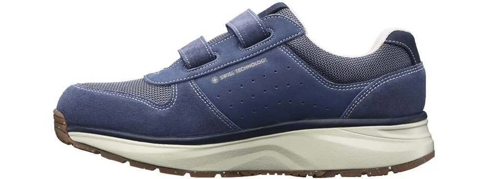 Кросівки на липучках JOYA Dynamo Синій нубук і текстиль, фото №3 Кросівки на липучках JOYA Dynamo Синій нубук і текстиль, фото №3