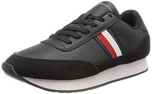 Кроссовки Tommy Hilfiger Signature Leather Runner - Фото 1