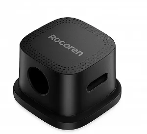 Органайзер кабелю фіксатор тримач стяжка затискач хомут для проводів 2 шт Чорний - Фото 1