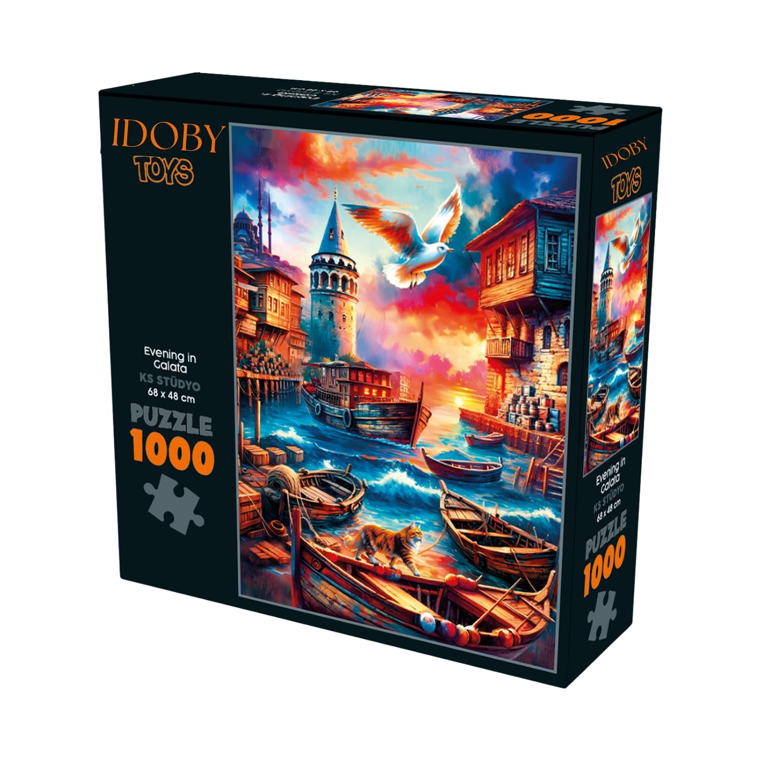 Пазл 1000 деталей 68 x 48 см, фото №1