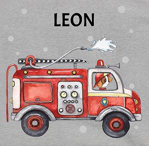 Свитшот Shirtracer Детский Свитер для мальчиков и девочек - Пожарная машина 112 Пожарная Грузовая машина synthetic.ua - Фото 1