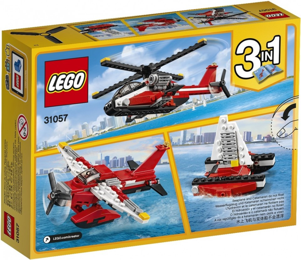 Конструктор LEGO Creator Красный вертолёт 31057, фото №7