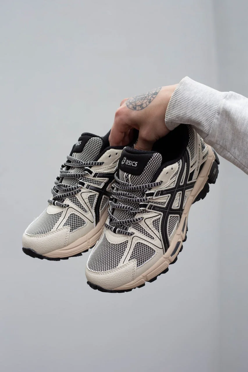 Кросівки Asics Gel-Kahana 8 Beige Black 45, фото №4