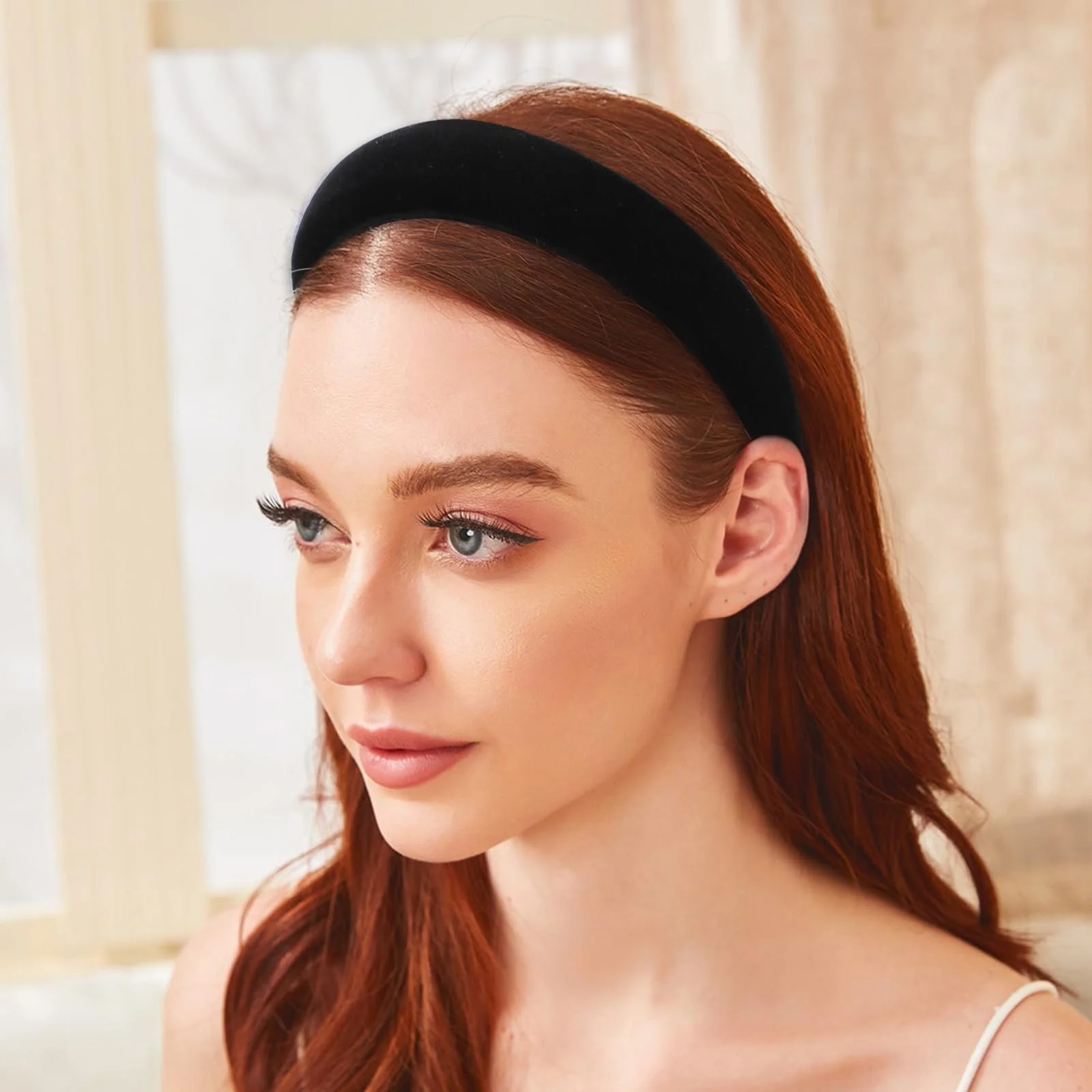 Обруч Оксамитовий Чорний, фото №6 Обруч Оксамитовий Чорний, фото №6