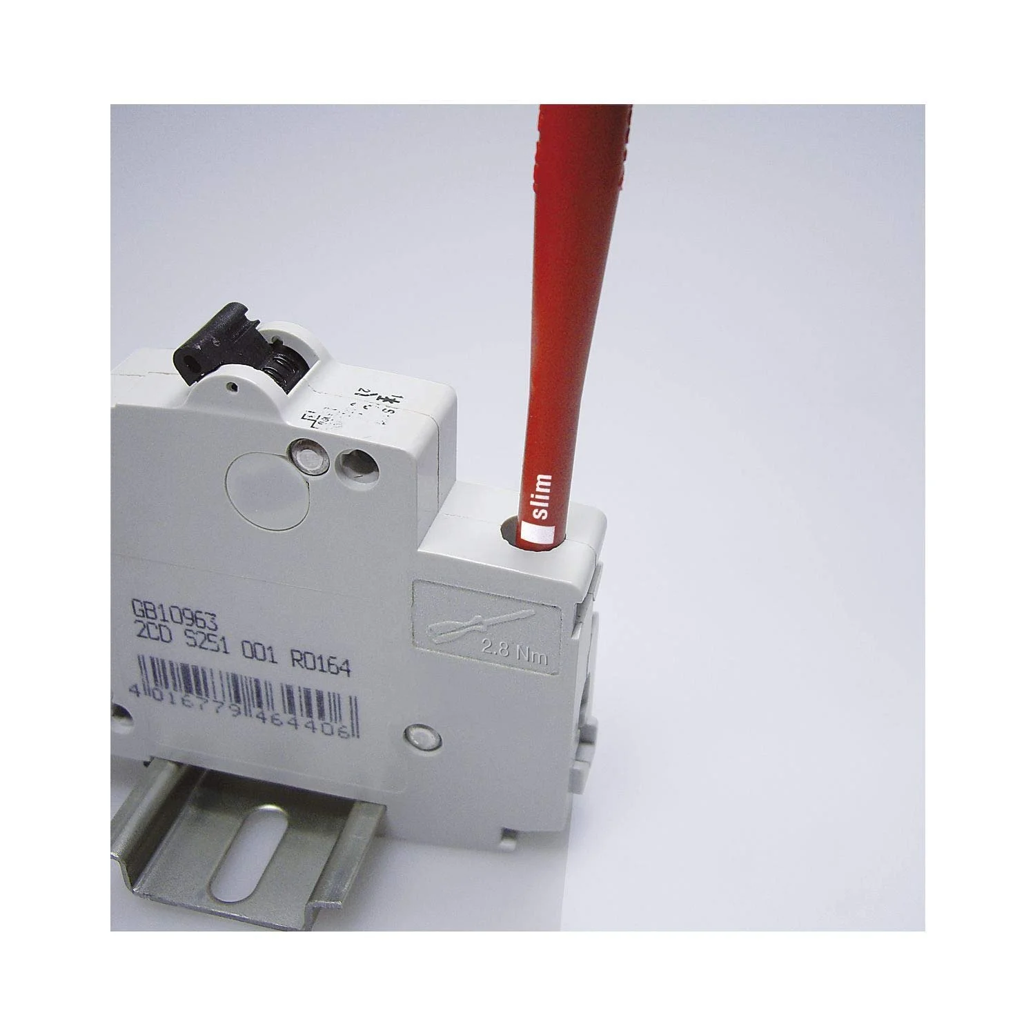 Викрутка шліцьова Wiha Slim Fix 4.0 x 100 мм VDE, фото №3