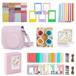 Аксесуари для фотокамери миттєвого друку KALDA для Instax Mini 12 Blossom Pink - Фото 1