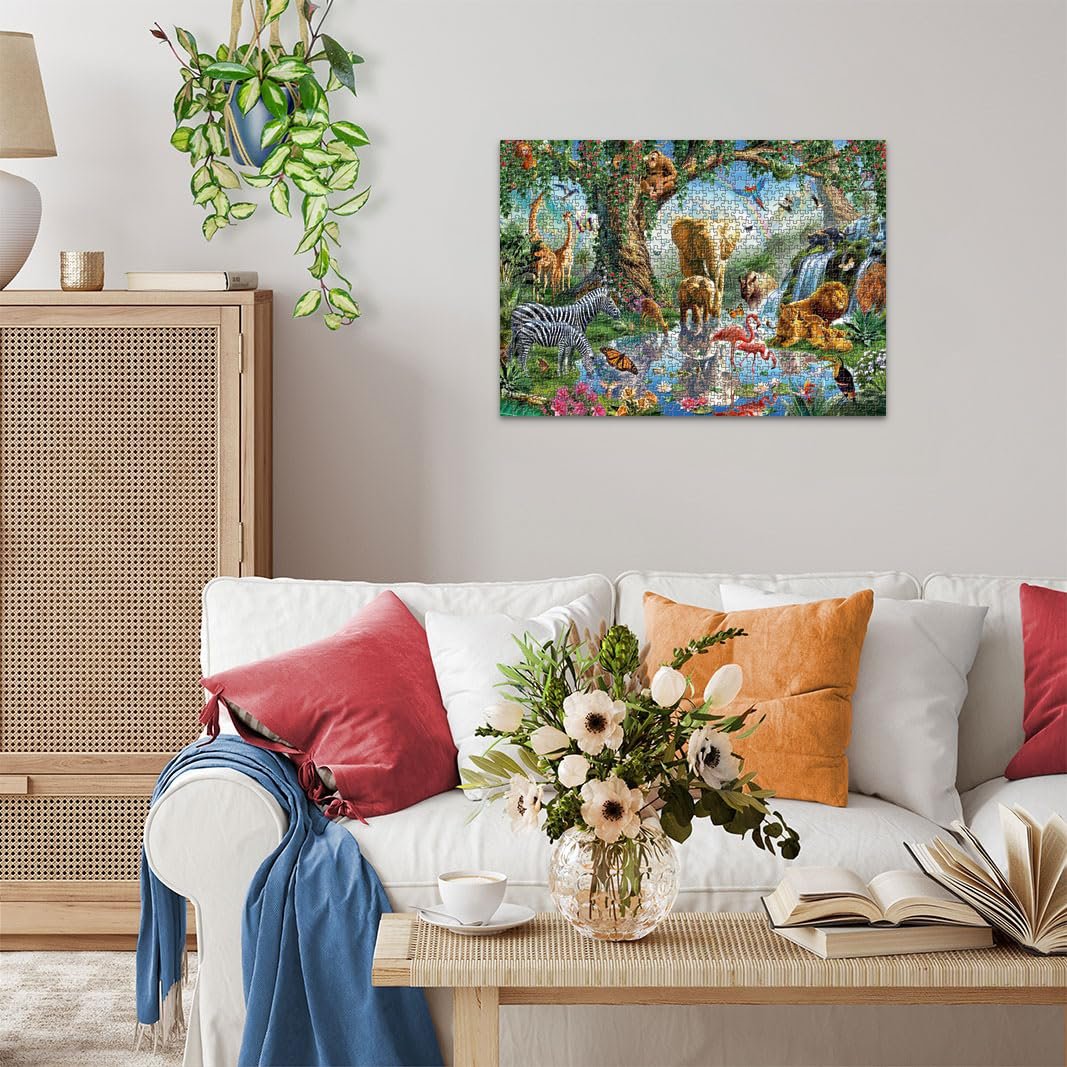 Пазл Ravensburger 12000682 Adventure in the Jungle 1000 деталей для взрослых и детей от 14 лет, фото №5