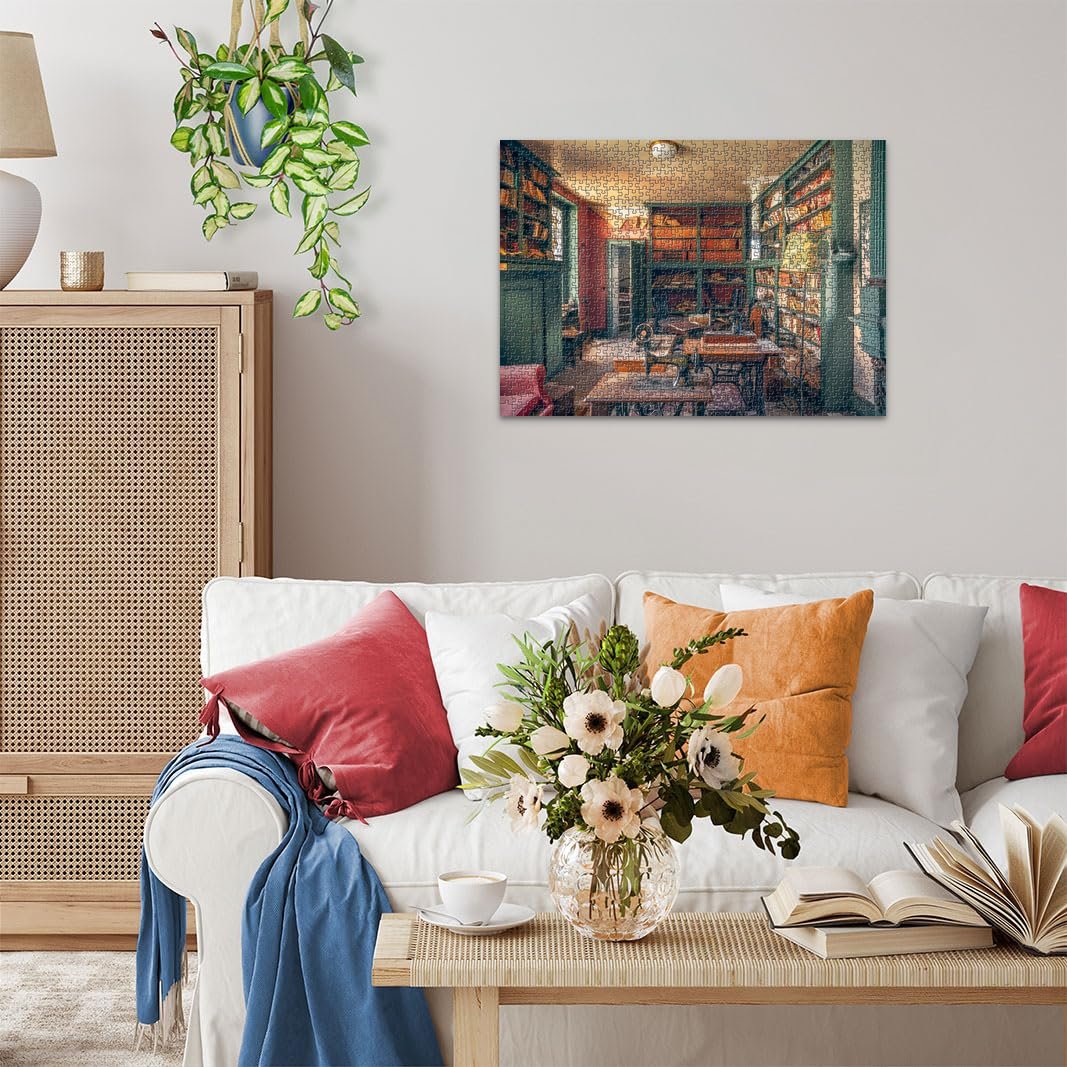 Пазл Ravensburger Lost Places Singer Library 12000180 1000 елементів, фото №5