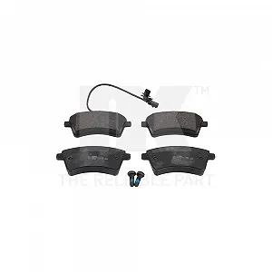 Комплект гальмівних колодок, дискове гальмо NK 223968 для RENAULT, передня вісь - Фото 1