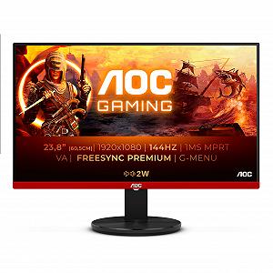 Монітор AOC Gaming G2490Vxa 60 см (23,8 дюйма) (HDMI, DisplayPort, 1 мс MPRT, 1920 x 1080 пікселів, 144 Гц, FreeSync Premium) чорний - Фото 1