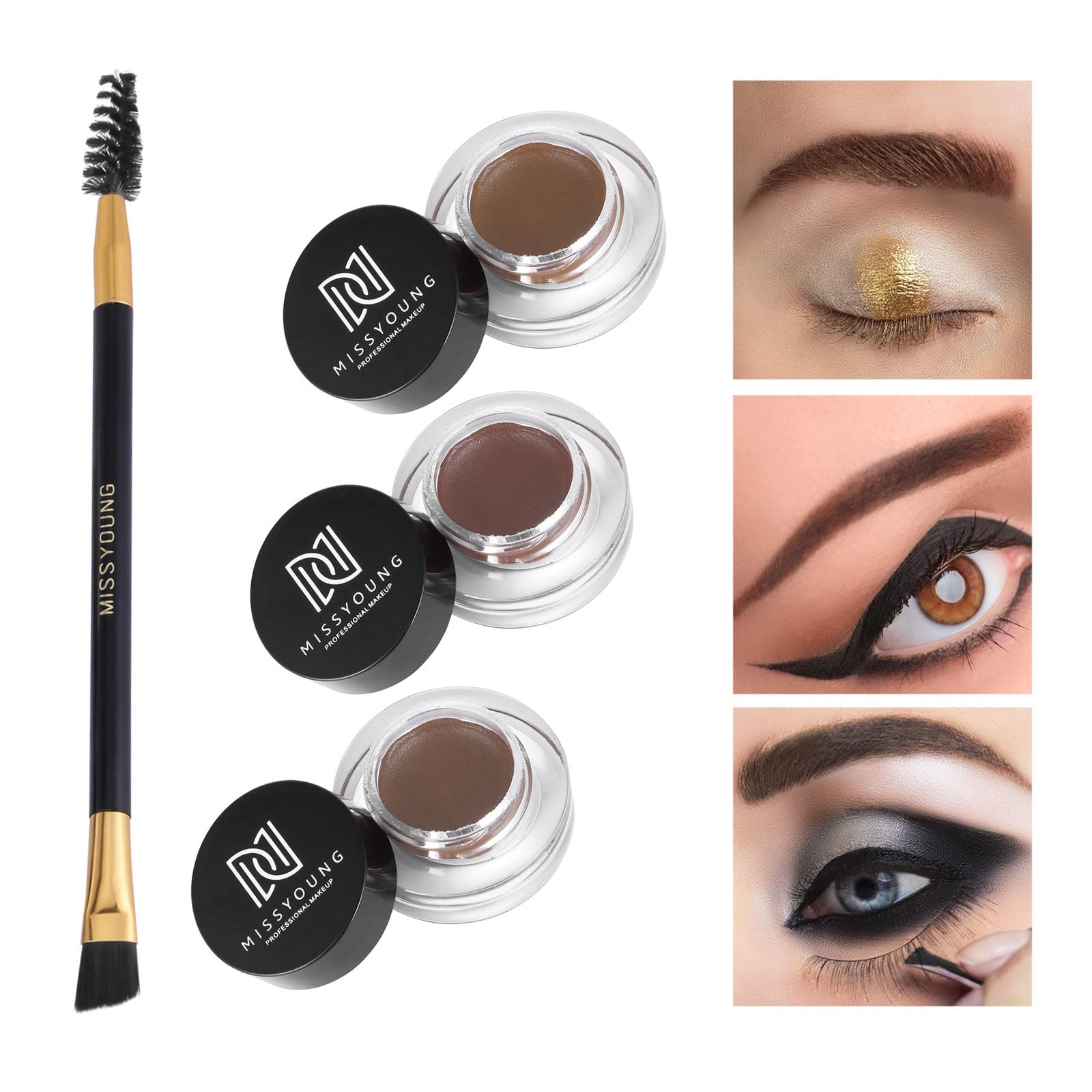 Крем для бровей Long Water Eyebrow Proof, фото №2