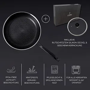 Сковорода NYORD Нержавеющая сталь Антипригарная synthetic.ua - Фото 1