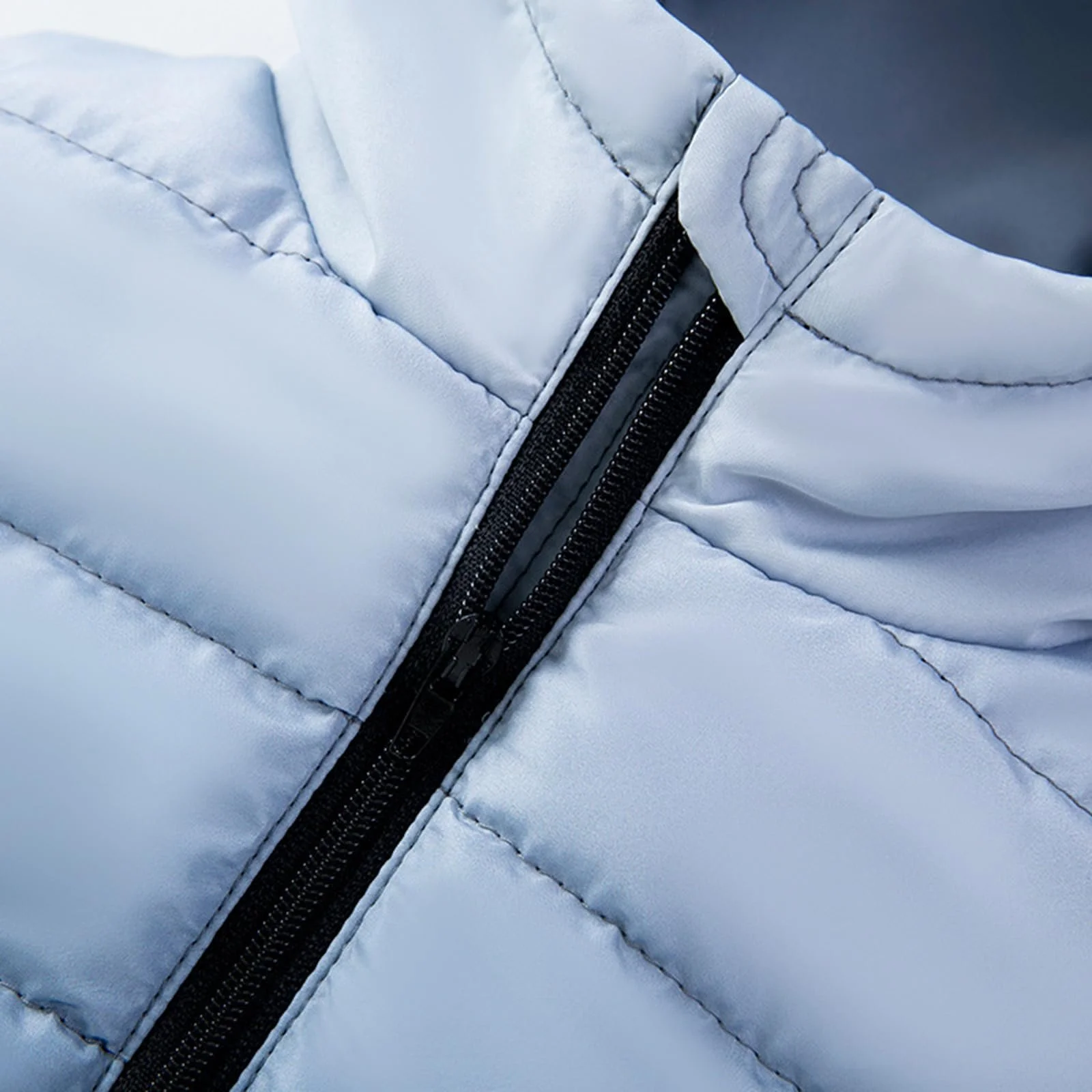 Зимова куртка для дівчат, на блискавці, без рукавів, фото №5 Зимова куртка для дівчат, на блискавці, без рукавів, фото №5