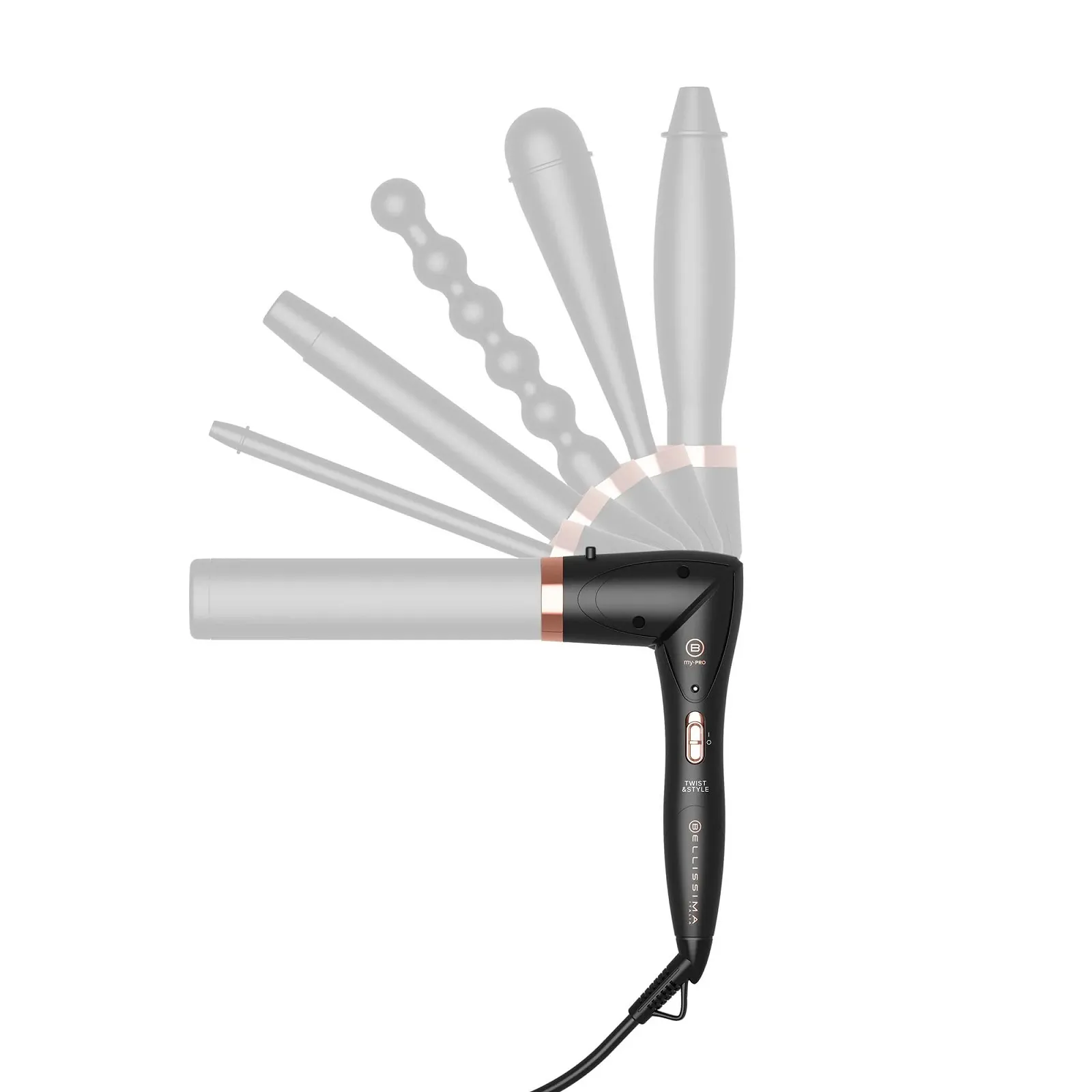 Мультистайлер Bellissima My Pro Twist & Style GT22 100 для волн и локонов 90° поворотный, фото №2 Мультистайлер Bellissima My Pro Twist & Style GT22 100 для волн и локонов 90° поворотный, фото №2
