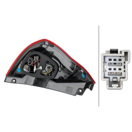 Задний фонарь HELLA 2SD 354 850-021 для FORD, правый, фото №2