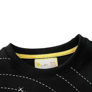 Пуловер EULLA Детский для мальчиков Хлопок Динозавр Экскаватор Трактор Планеты Зимние Топы 1-7 Лет 92 98 104 110 116 122 synthetic.ua - Фото 1