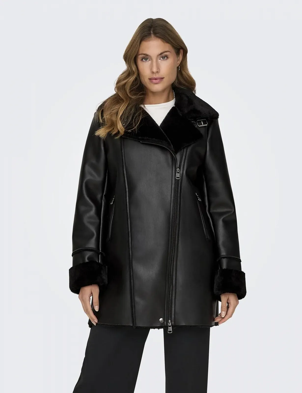 Пальто ONLY Жіноче Onlmariam Bonded OTW, фото №3 Пальто ONLY Жіноче Onlmariam Bonded OTW, фото №3