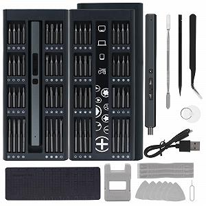 Купити Електрична викрутка Craznick Precision 82 в 1 з 64 магнітними насадками S2, 3 світлодіодами - Фото 1 Електрична викрутка Craznick Precision 82 в 1 з 64 магнітними насадками S2, 3 світлодіодами - Фото 1