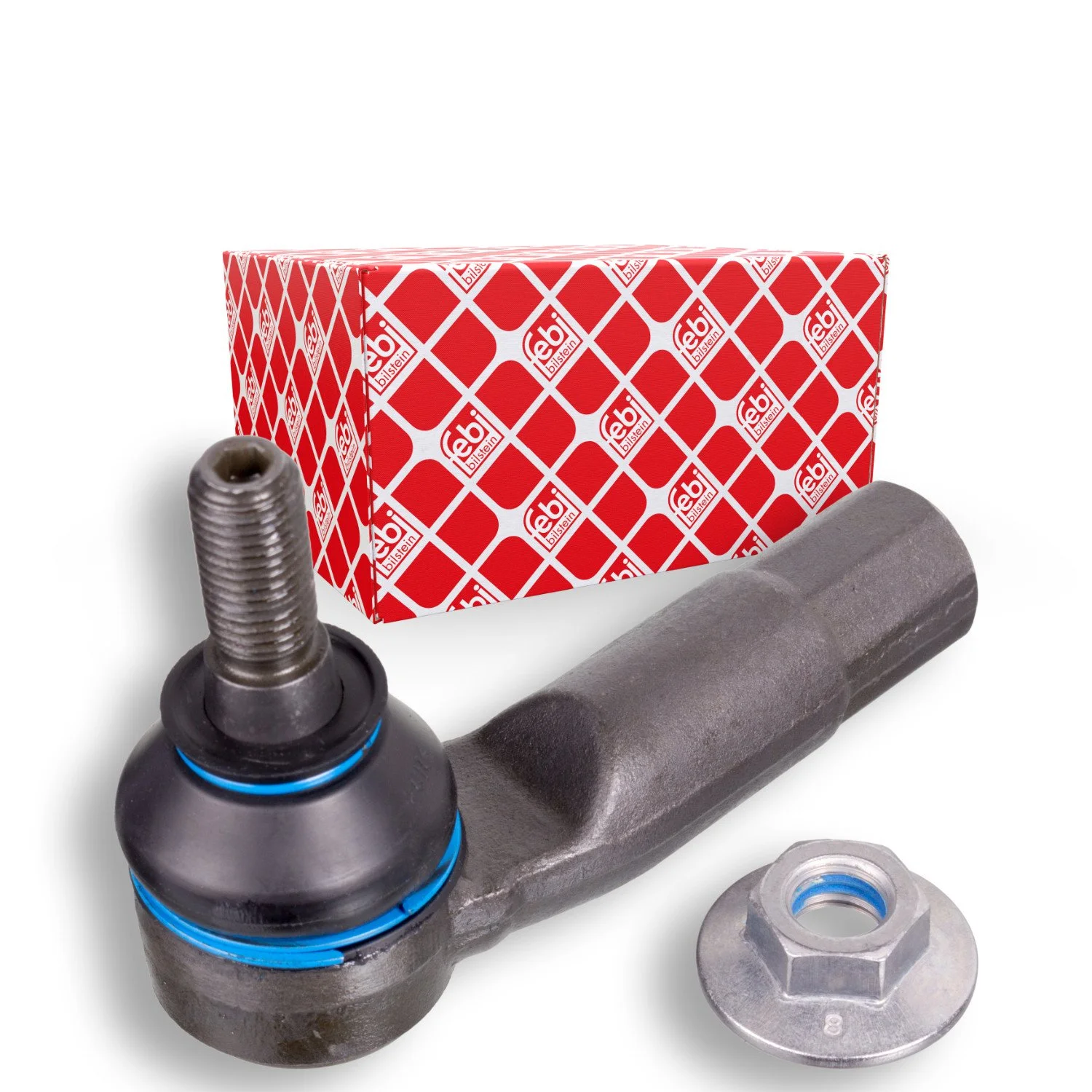 Наконечник рульової тяги FEBI BILSTEIN ProKit 101410 передній міст зліва, фото №1 Наконечник рульової тяги FEBI BILSTEIN ProKit 101410 передній міст зліва, фото №1