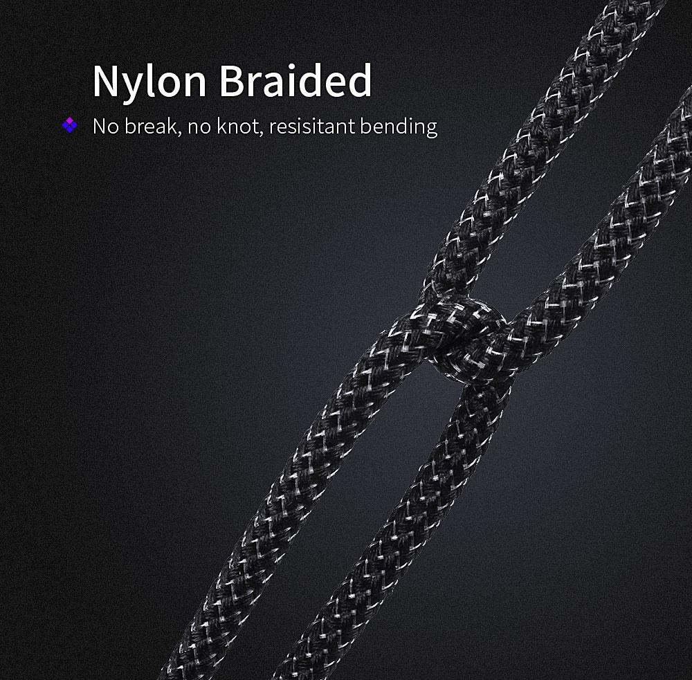 Зарядный кабель Super Quick Charge ESSAGER 5A Type-C 1метр(PS), фото №6 Зарядный кабель Super Quick Charge ESSAGER 5A Type-C 1метр(PS), фото №6