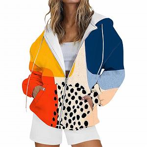 Худі Unilarinna Oversize Жіноча Толстовка На Блискавці - Фото 1