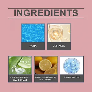 Маска для обличчя Organic Collagen Real Deep, нічна, з колагеном, антивікова, для ліфтингу, зволожуюча, 4 шт synthetic.ua - Фото 1