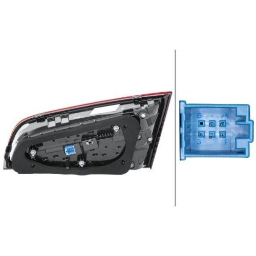 Фонарь задний HELLA 2SV 012 837-131 для AUDI левый, фото №2