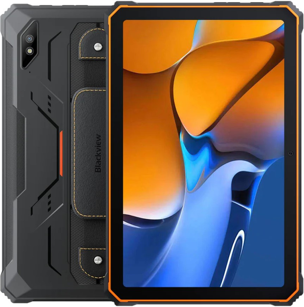 Планшет 10.36" Full HD Blackview Active 8 Pro 8/256Gb 4G 2-SIM 8 ядер Android 13 7850 mAh Orange, фото №1
