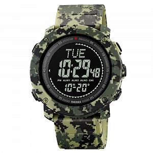 Годинник Skmei 2095CMGN Camo Green Compass - Фото 1