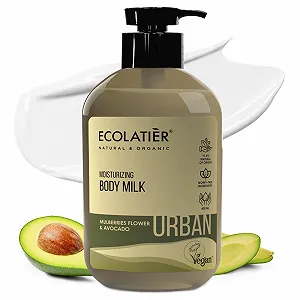 Молочко для тіла Ecolatier Mulberry & Avocado зволожуюче для чоловіків та жінок 400 мл - Фото 1