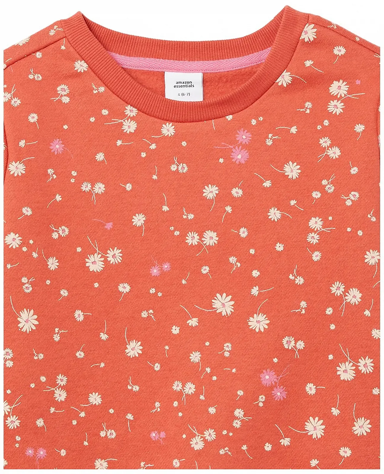 Джемпер Amazon Essentials Флисовый для девочек с круглым вырезом горловины, фото №2