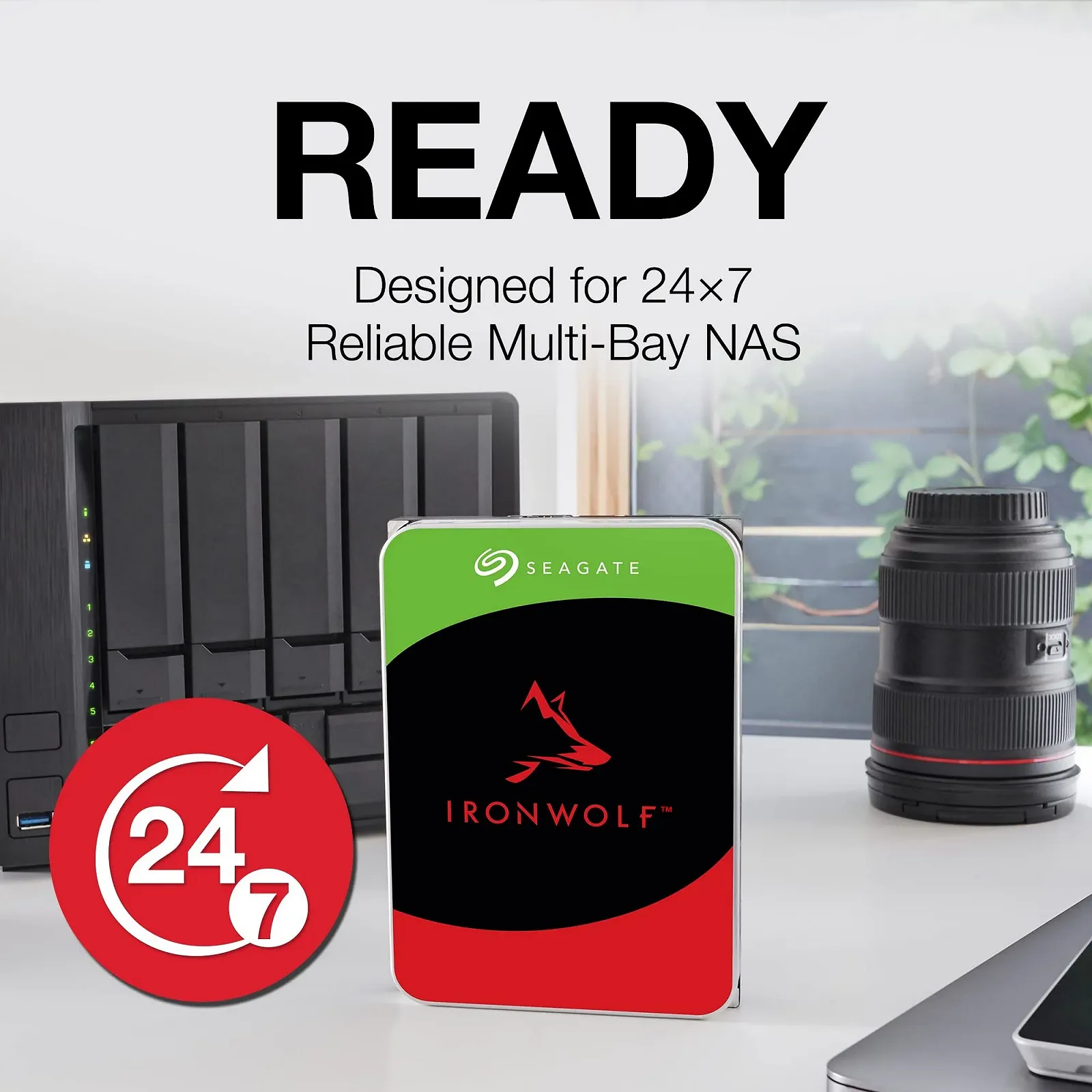 Жорсткий диск Seagate IronWolf ST6000VN001 6TB NAS 8.9 см 3.5 дюйма 7200 rpm 256 MB Cache SATA 6 Gb/s Silver, фото №4 Жорсткий диск Seagate IronWolf ST6000VN001 6TB NAS 8.9 см 3.5 дюйма 7200 rpm 256 MB Cache SATA 6 Gb/s Silver, фото №4