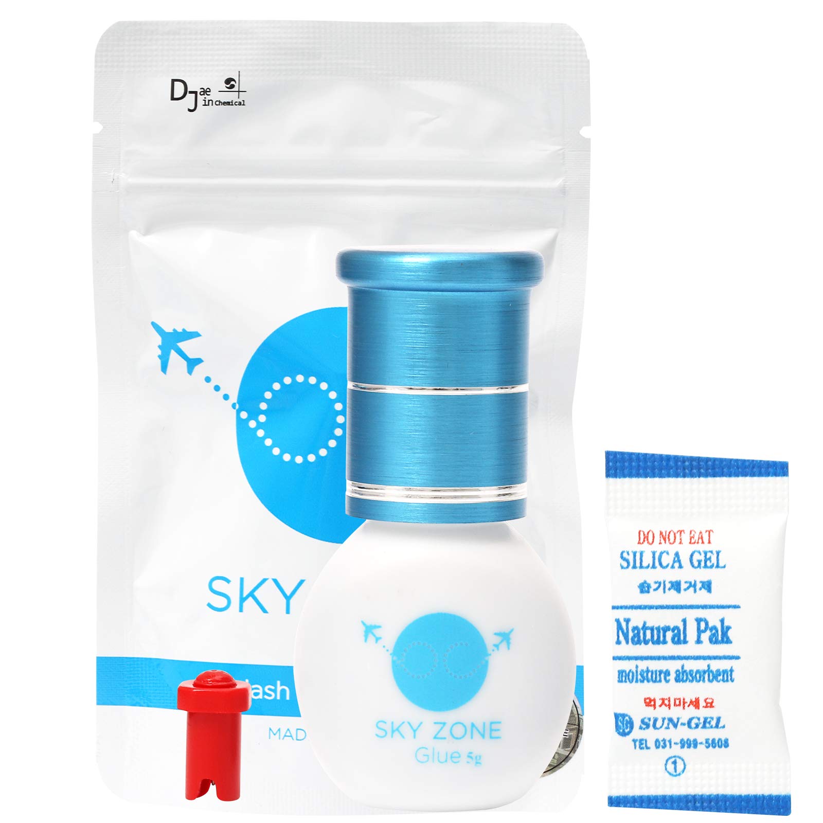 Клей FADLASH Sky Zone для нарощування вій 5 мл Екстра Сильний 1-2 секунди Час висихання Тримання до 6-7 тижнів Професійний Чорний, фото №7