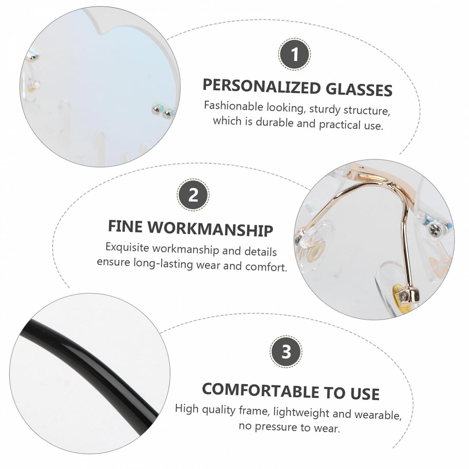 Сонцезахисні окуляри PACKOVE Серцеподібні Креативні Для жінок, фото №6