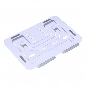 Подставка для ноутбука Jectse Регулируемая Стабильная Прочная для дома/офиса (White) - Фото 1