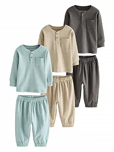 Піжама NEXT Oversized Fit, Набір з 3 штук - Фото 1